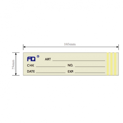 Steam Type 1 Chemical Indicator Label